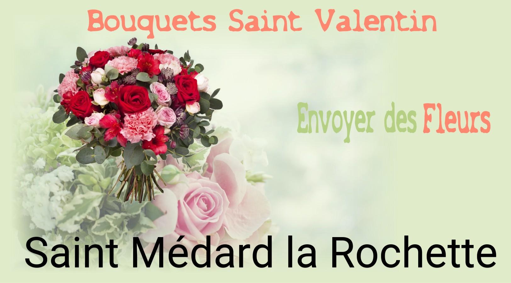 Roses de Saint-Valentin livrées à Saint-Médard-la-Rochette